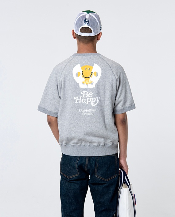 RSM-25043 SKULL-SMILE SWEAT | rough & swell,rough & swell
