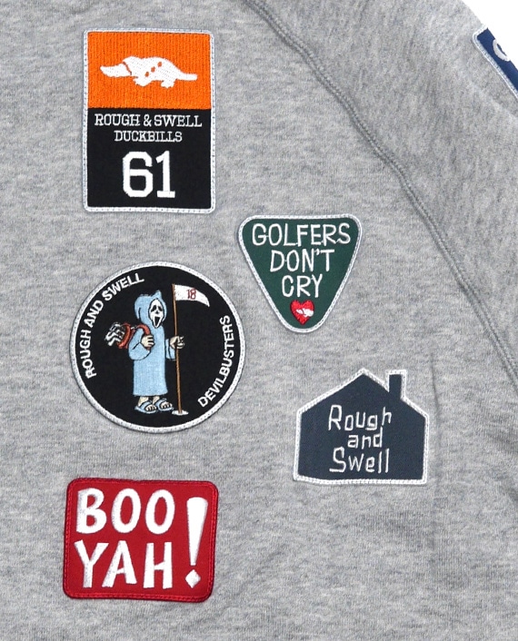 rough&amp;swell フーディー Mサイズ MLB】ZIPビッグフーディー｜BACK TO THE FIELD バックトゥザ