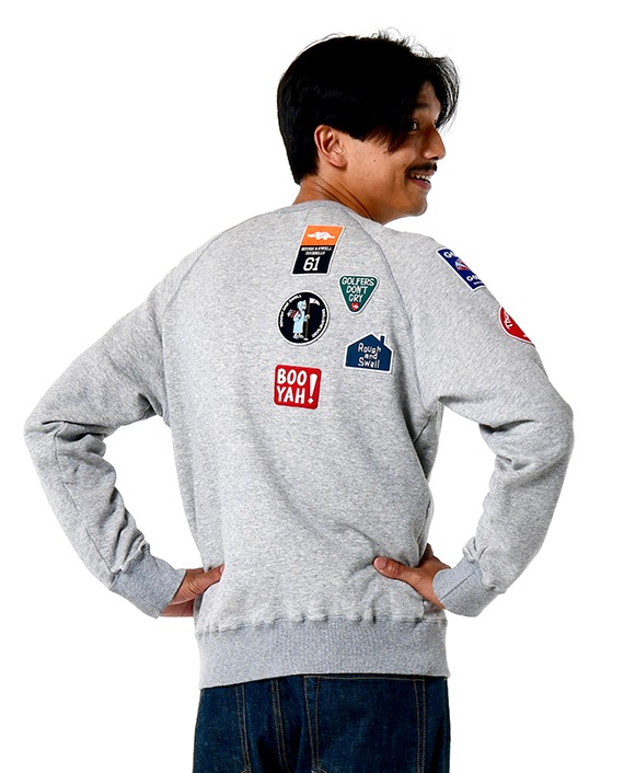 RSM-25229 PATCH SWEAT | rough & swell,rough & swell MEN