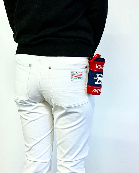 ラフ＆スウェル　ボールポーチ　ブラック　新品未使用 RSA-23009 BIG D BALL HOLDER | rough & swell,GOODS