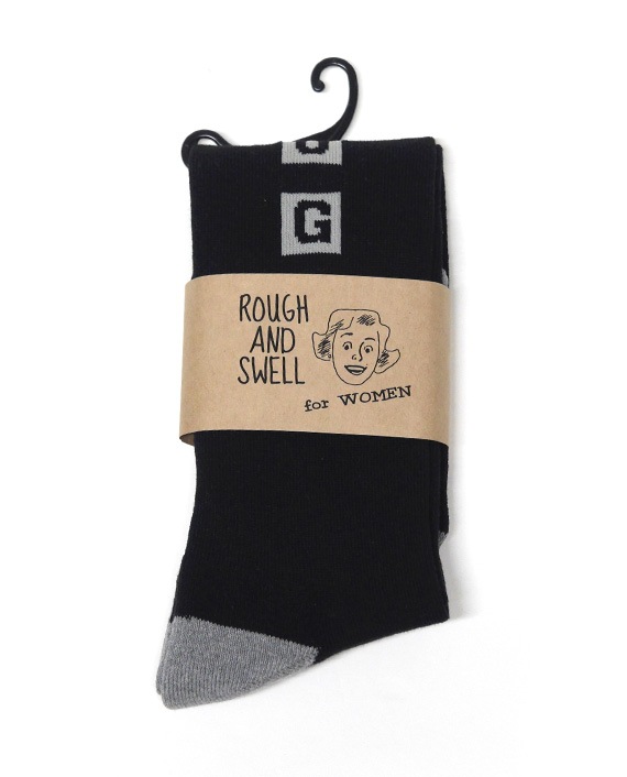 RSA-23207 CROWN HIGH SOCKS W. | rough & swell,rough & swell