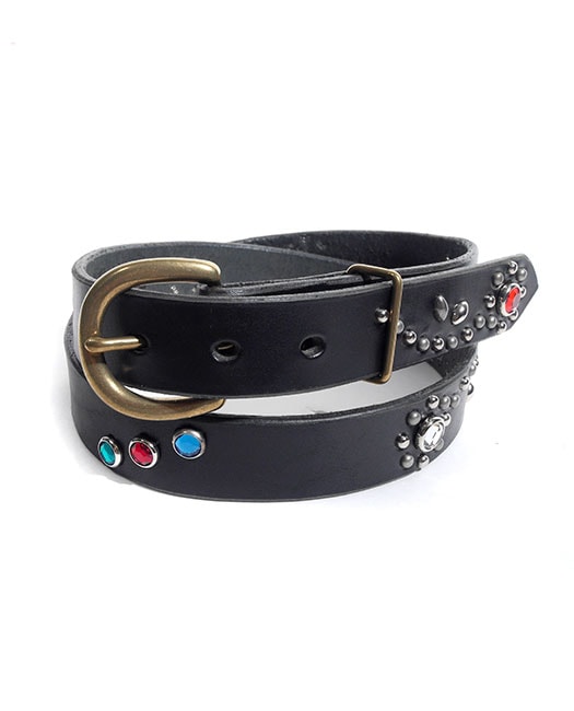 ラフアンドスウェル　STUDS BELT 30mm RSA-12017 r&s STUDS BELT 30mm | rough & swell,GOODS