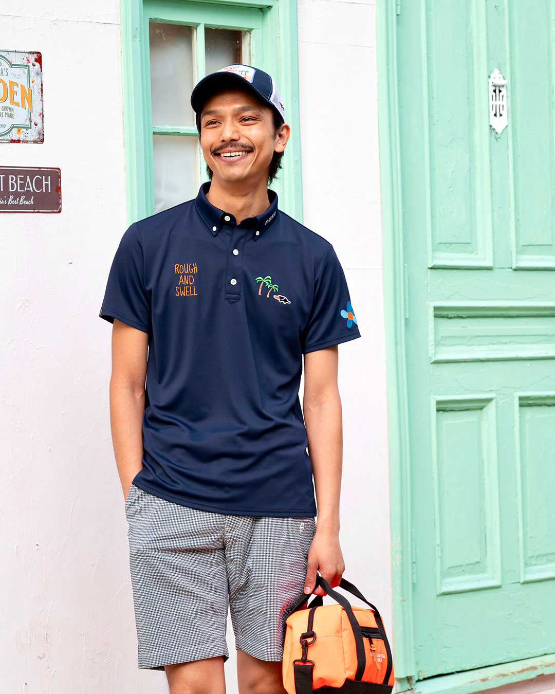 RSM-26004 PARADISE POLO | rough & swell,rough & swell MEN