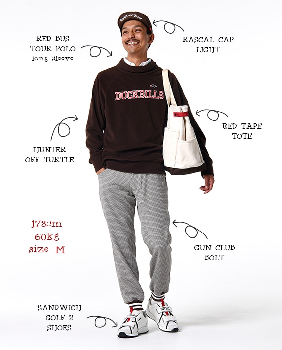 rough & swell HUNTER TURTLE フリースタートル RSM-25212 HUNTER OFF TURTLE | rough & swell,rough & swell