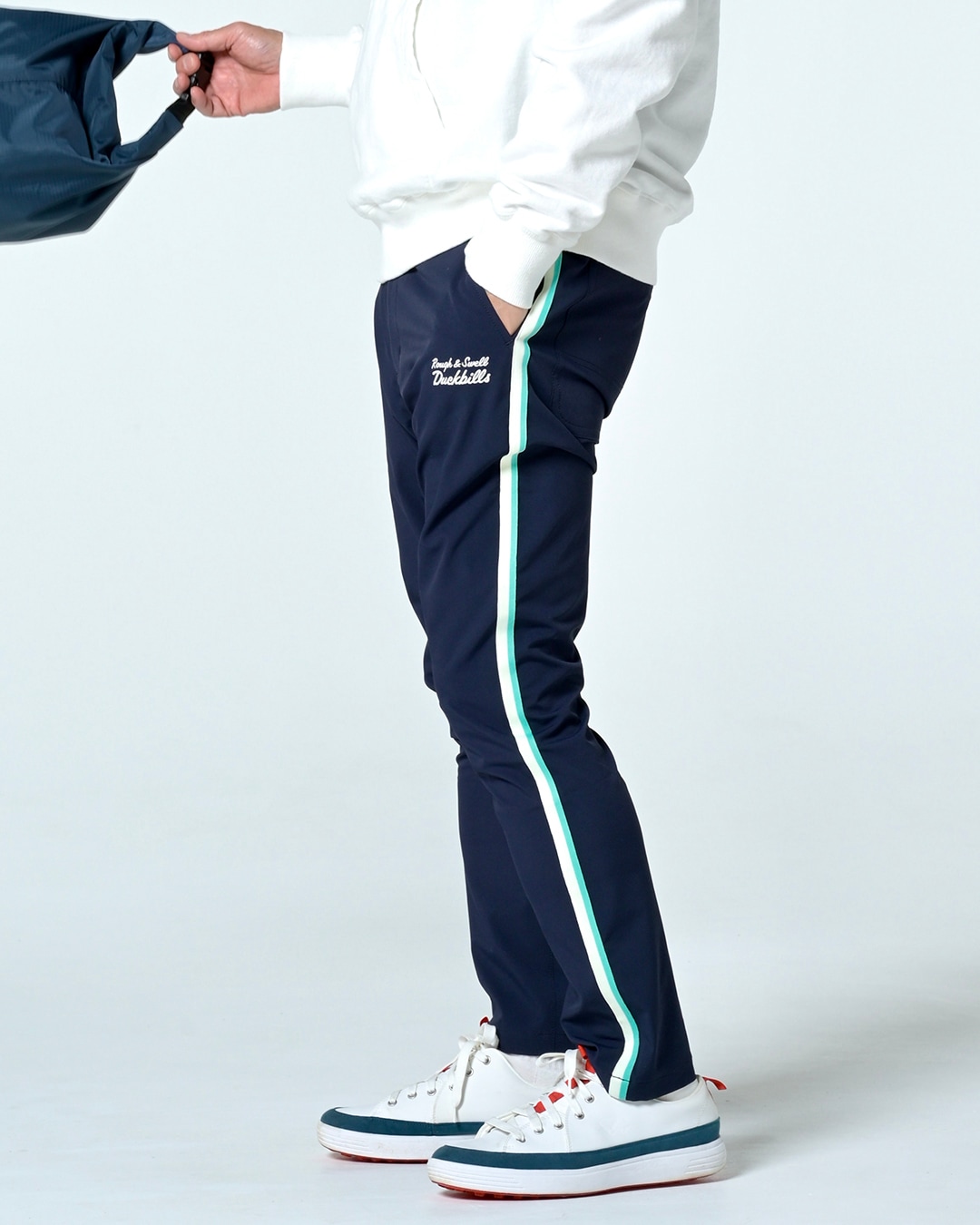 RSM-26056 SIDE LINE PANTS | rough & swell,rough & swell MEN 