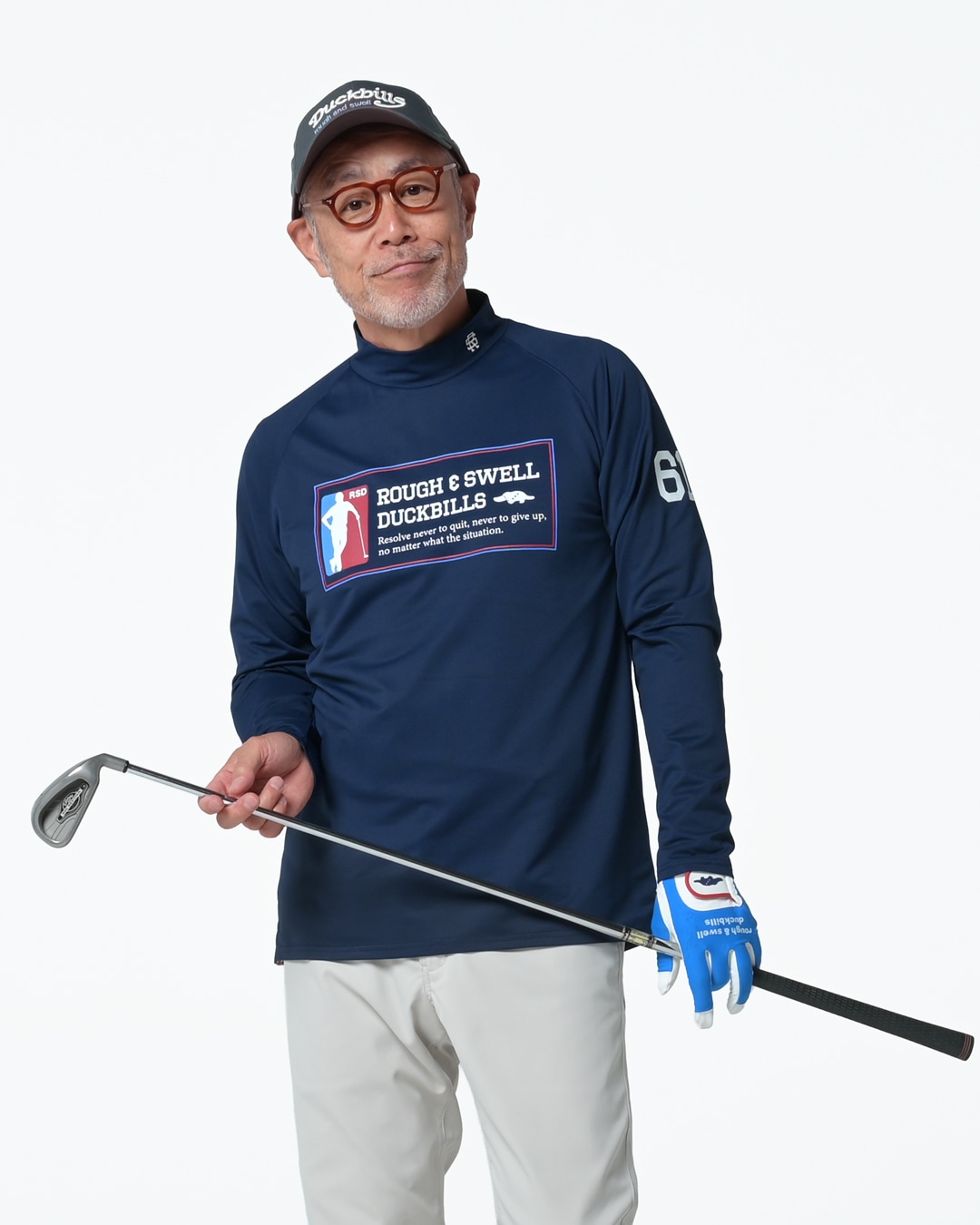RSM-26218 PLAYFUL GOLFER MOCK L.S. | rough & swell,rough & swell