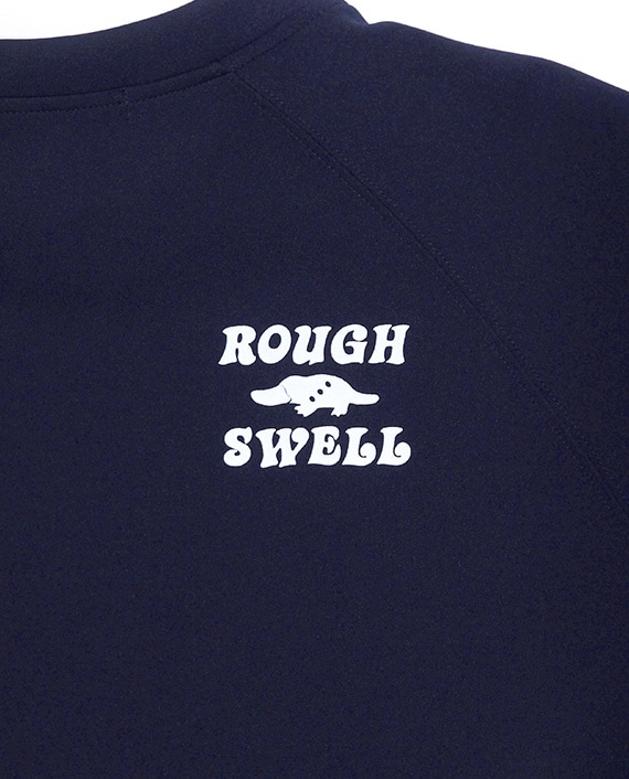 rough & Swell ブラック トレーナー　　　M 美品 rough & Swell ブラック トレーナー M 美品 スウェット トレーナー