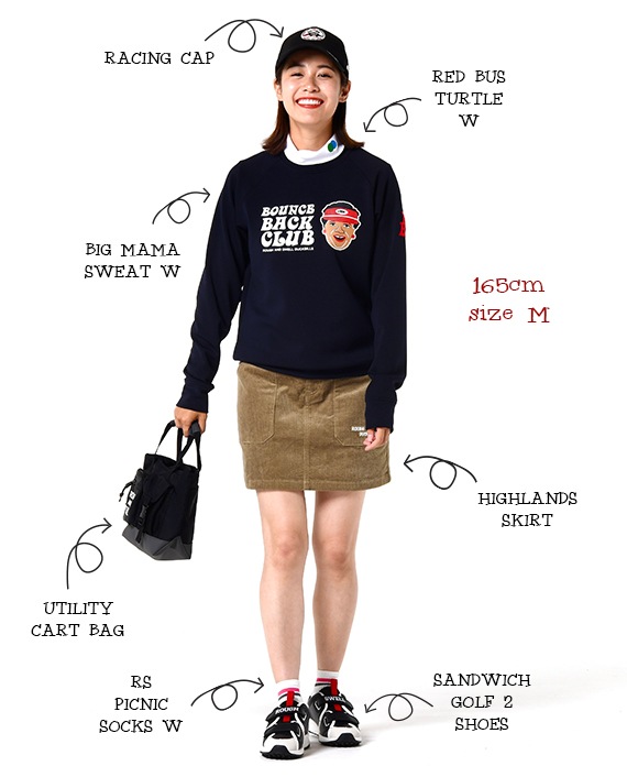 RSL-25201 BIG MAMA SWEAT W. | rough & swell,rough & swell WOMEN