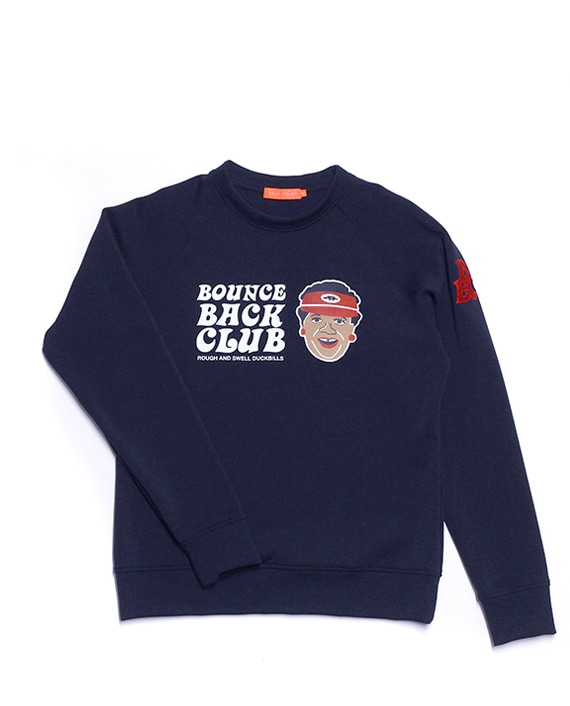rough & swell AIRLINE SWEAT ラグラントレーナー rough & swell AIRLINE SWEAT ラグラントレーナー カジュアルゴルフ