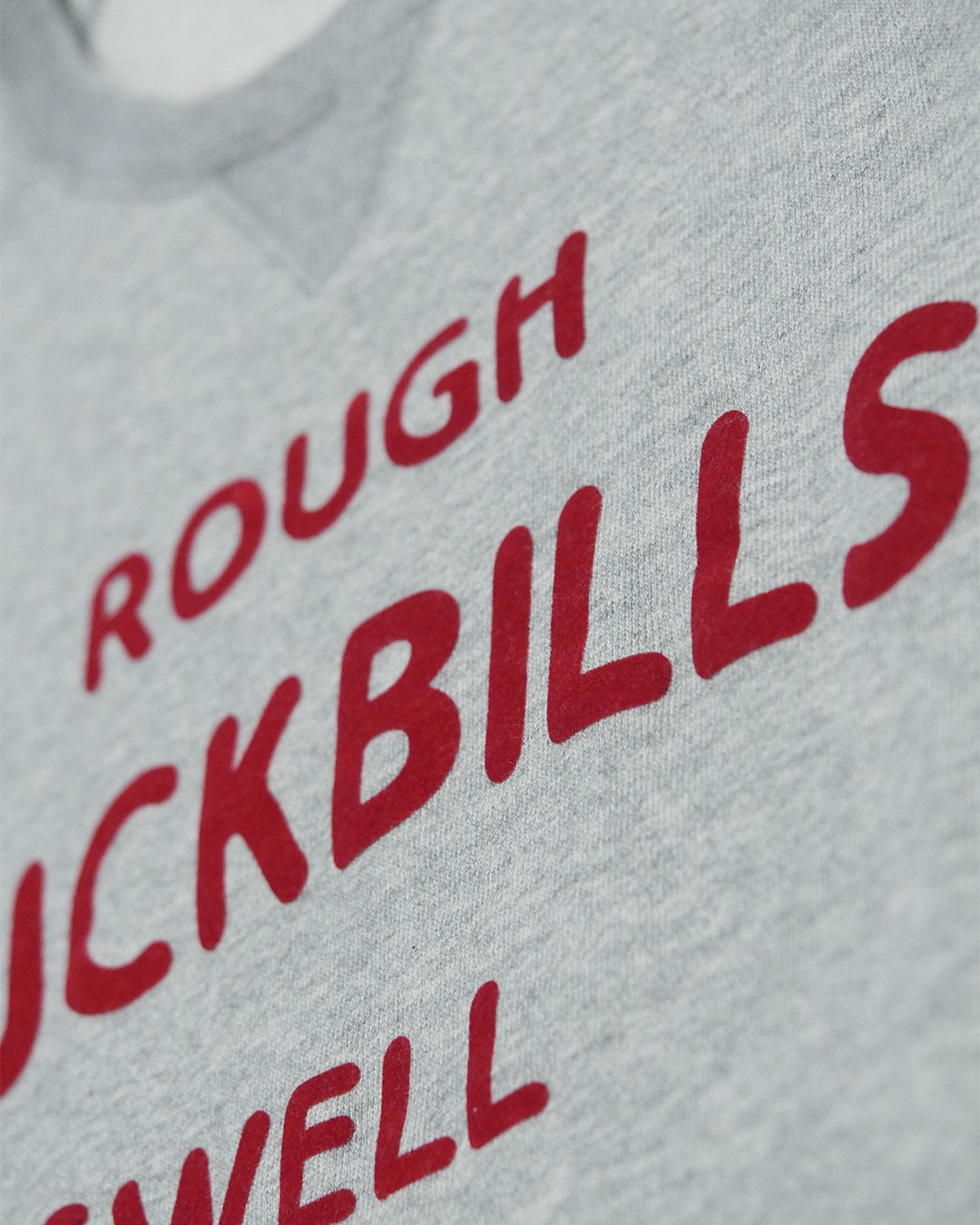 RSM-26043 RED LOGO SWEAT | rough & swell,rough & swell MEN