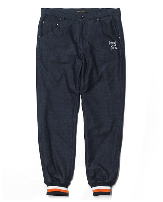 【フォロー割適用】rough&swell COLLEGE BOLT L 裏起毛ジ RSM-25276 TRICOLOR BOLT | rough & swell,rough & swell MEN