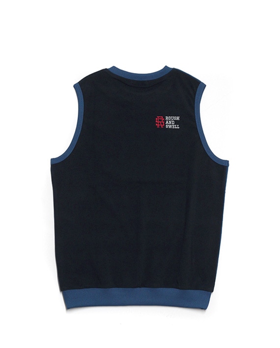 RSM-25226 COLLEGE VEST | rough & swell,rough & swell MEN