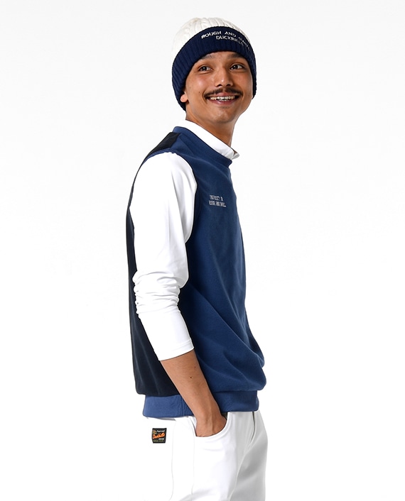 RSM-25226 COLLEGE VEST | rough & swell,rough & swell MEN