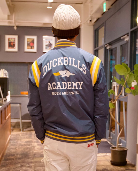 rough & swell ジャケットネイビー 新品】ラフアンドスウェル