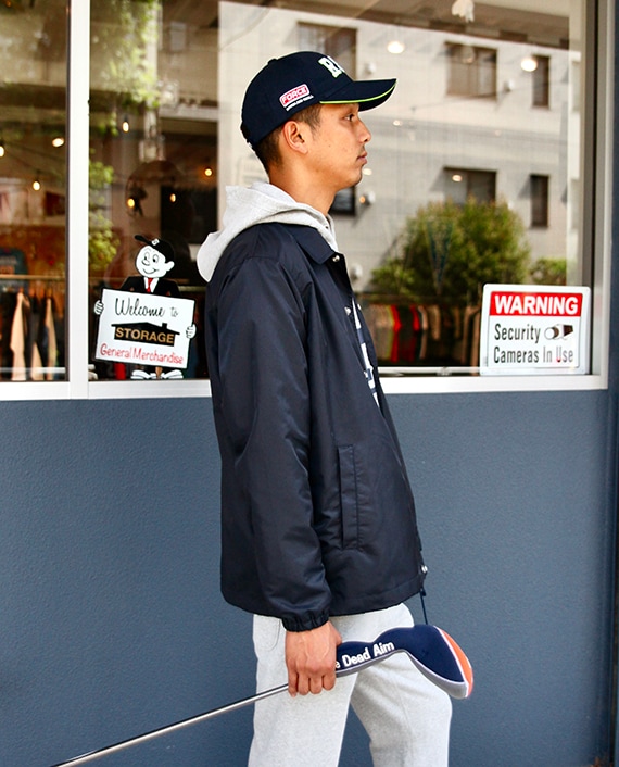 【極美品】COACH ボアスタジャン　羊革レザーエルボーパッチ　メリノウール 極美品】COACH ボアスタジャン 羊革レザーエルボーパッチ メリノウール