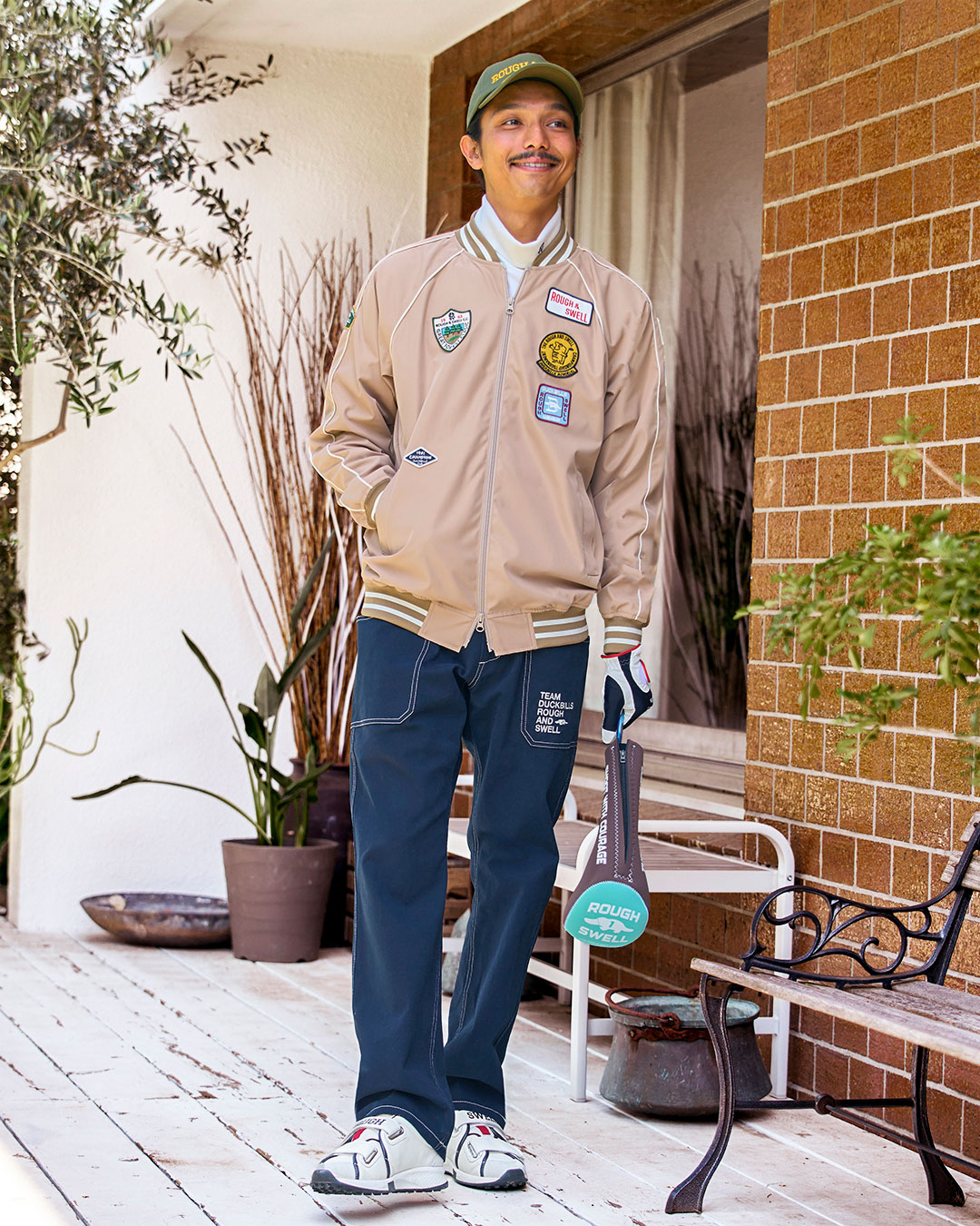 RSM-26246 DUCKBILLS PATCH JACKET | rough & swell,rough & swell MEN