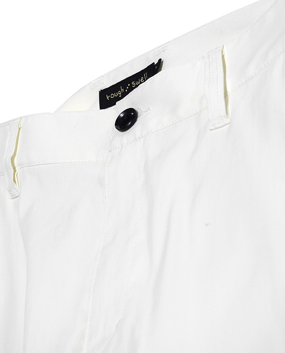 ※ひろし　ラフアンドスウェル　SIDE LINE TOUR PANTS rough & swell】《MEN'S》SIDE LINE TOUR PANTS (WHITE) | Sandy