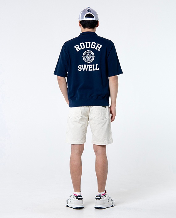 RSM-25044 COLLEGE ZIP UP SWEAT | rough & swell,rough & swell MEN