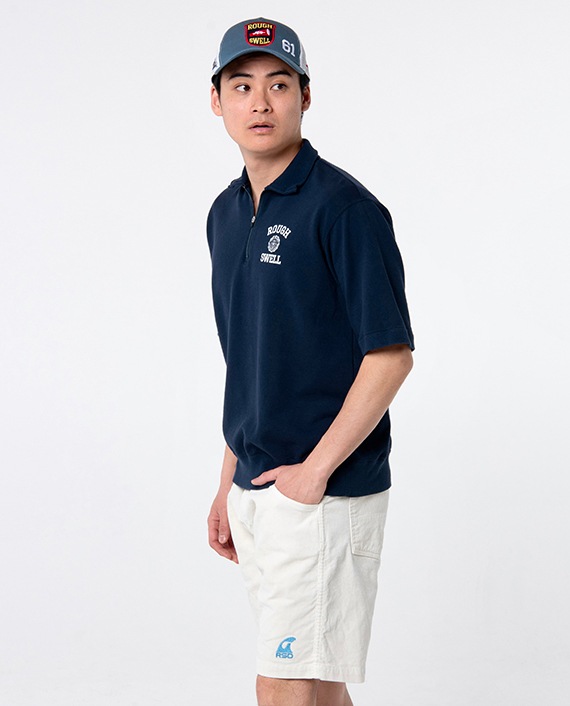 RSM-25044 COLLEGE ZIP UP SWEAT | rough & swell,rough & swell MEN