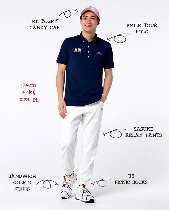 RSM-25057 SASUKE RELAX | rough & swell,rough & swell MEN