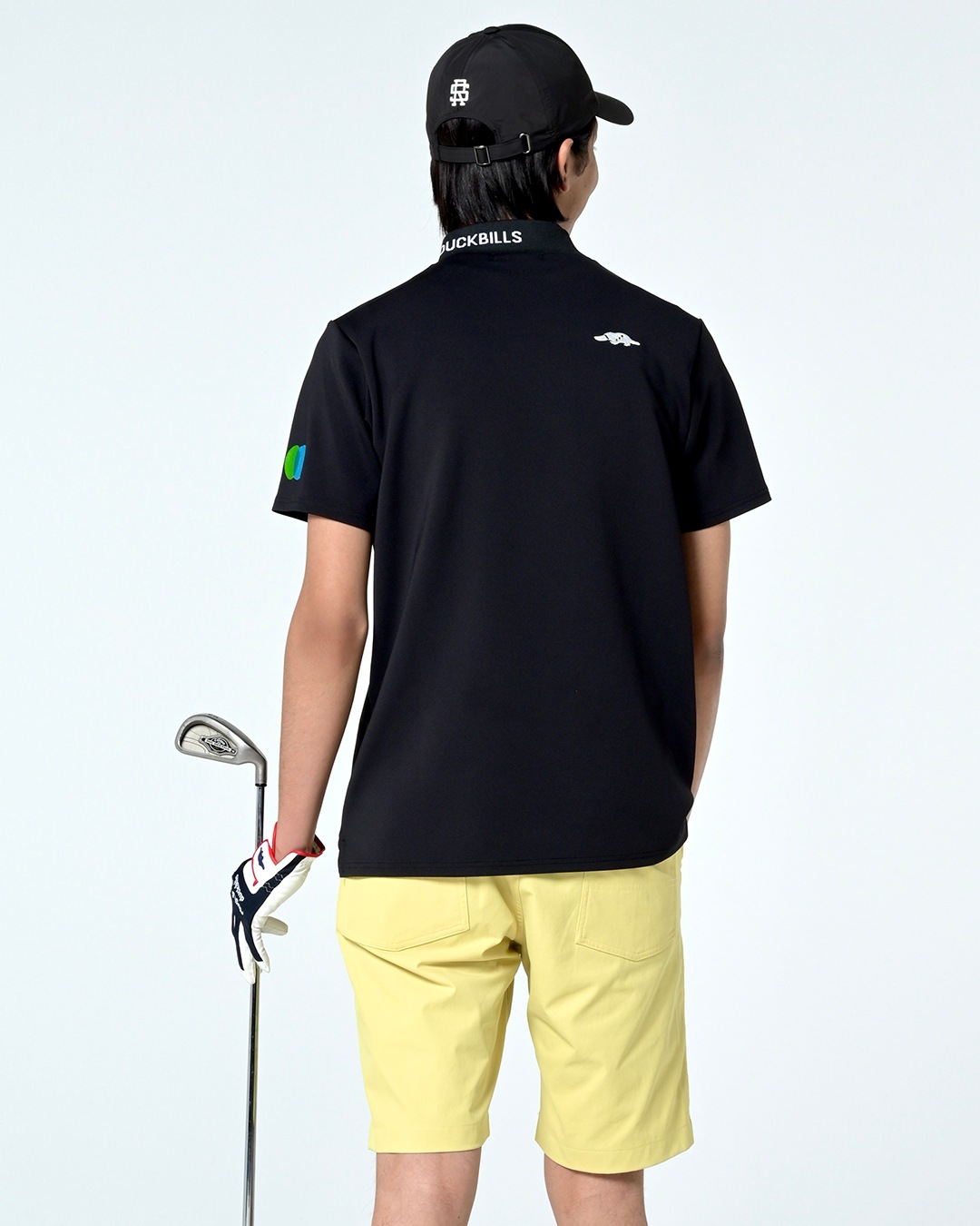 RSM-26036 COLLAR LOGO MOCK | rough & swell,rough & swell MEN