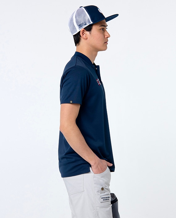 ROUGH & SWELL DUCKBILLS ポロシャツ M ネイビー Rough and Swell Duckbills ネイビー ポロシャツ Rough and