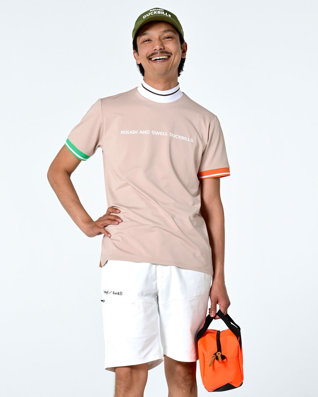 RSM-26035 COLORFUL RIB MOCK | rough & swell,rough & swell MEN
