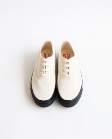 ［未使用級］アナトミカ スニーカー 20900円 ナチュラル デッキシューズ ANATOMICA(アナトミカ) WAKOUWA DECK SHOWS LOW ワクワ デッキ