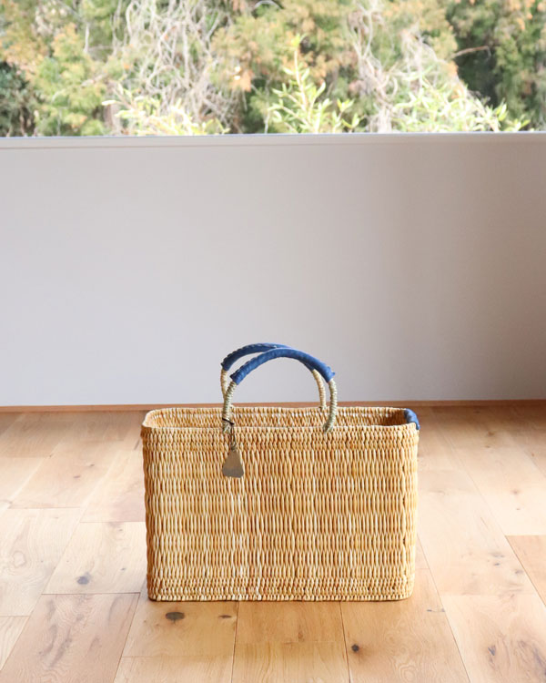 WARANGWAYAN(ワランワヤン) ストローバスケット 四角 深