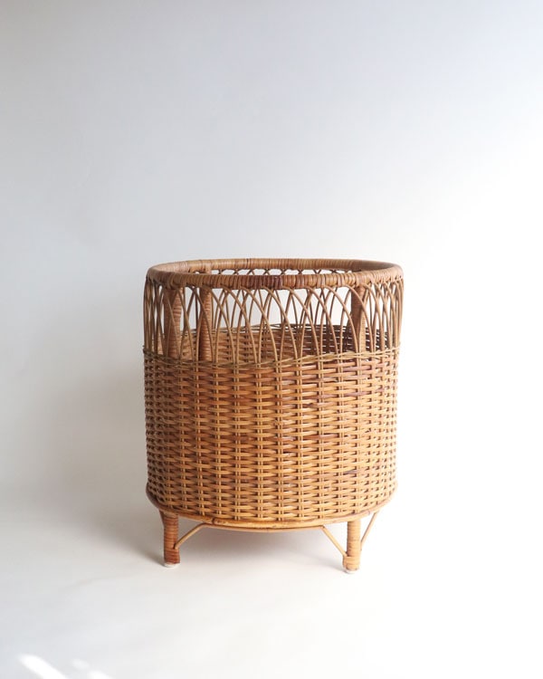 アンティークランドリーバスケット