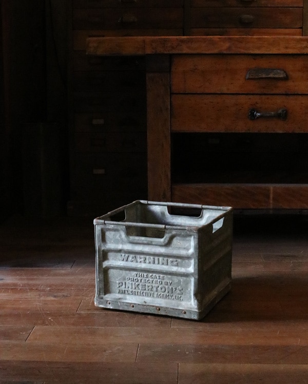 DEARY BROS ヴィンテージ ミルククレート USA製　60's DEARY BROS