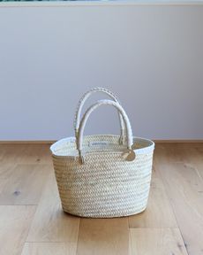 USED ワランワヤンWARANGWAYAN ノスノスS WHITE かごバッグ warang wayan nousnous ホワイト ｜くらすこと オンラインストア