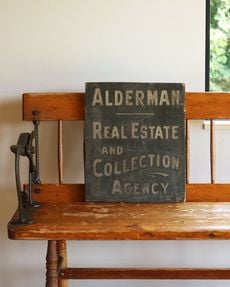 ��ALDERMAN REAL ESTATE�� ����ɥե��˥å��� ���åɥ����� / 1910ǯ�庢