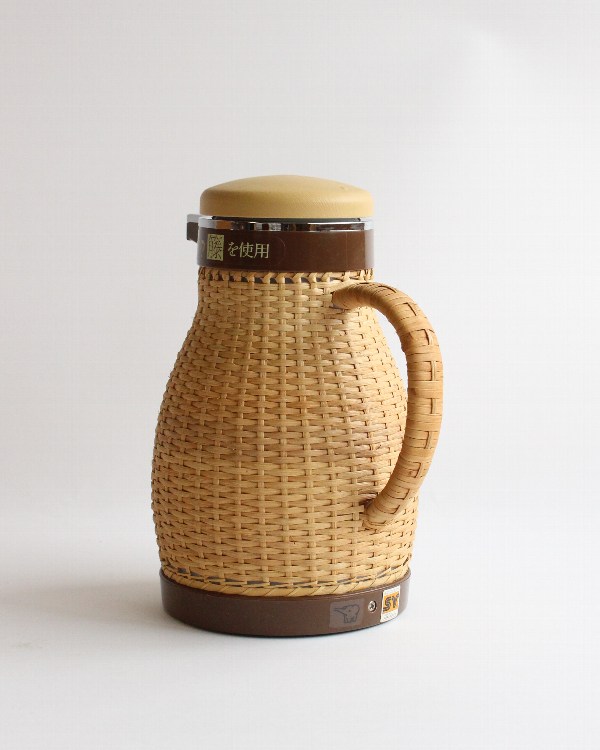 籐製 卓上ポット D