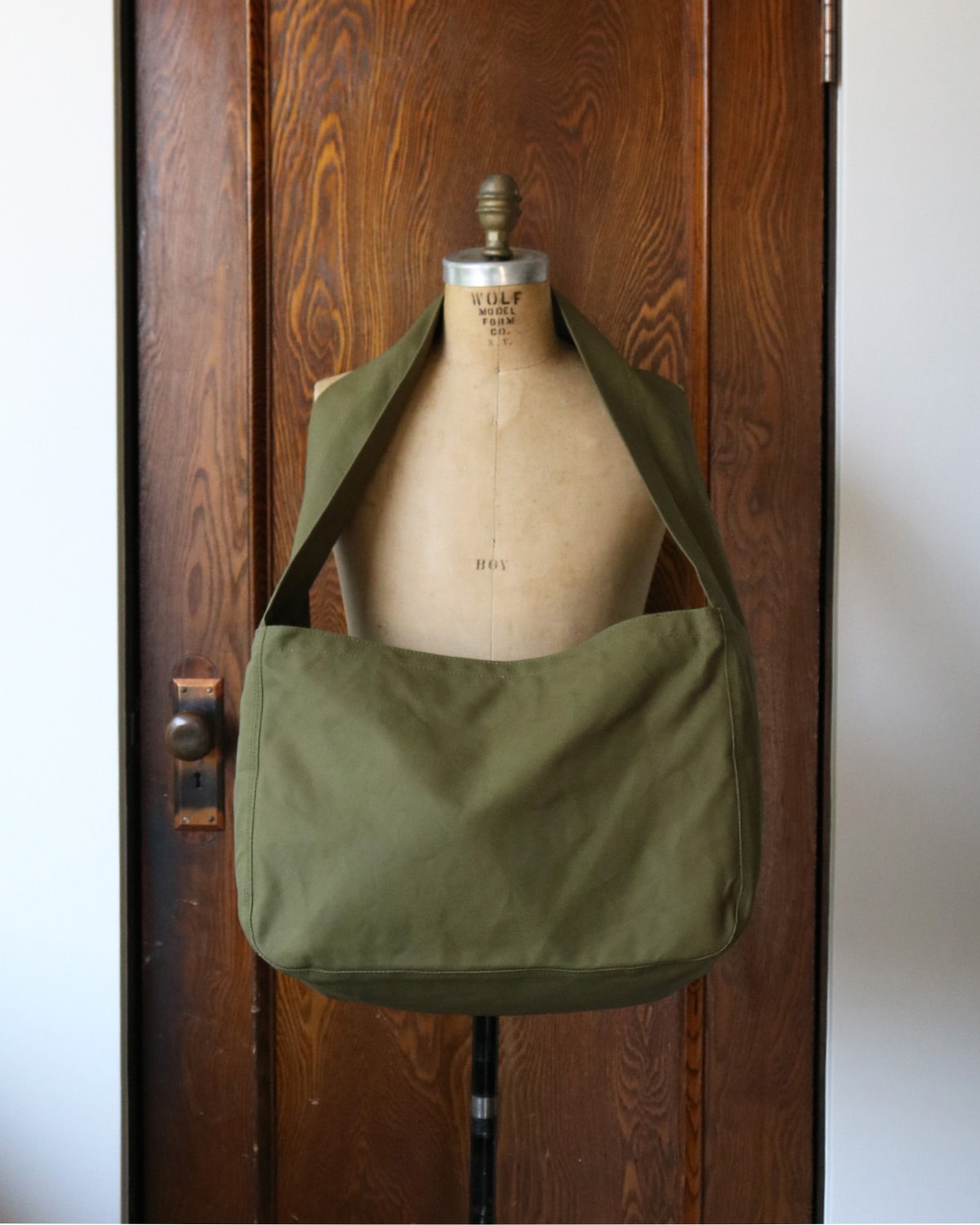 LABOR DAY Newspaper Bag / Khaki