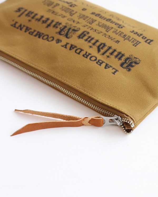 LABOR DAY Flat Tool Pouch  Brown