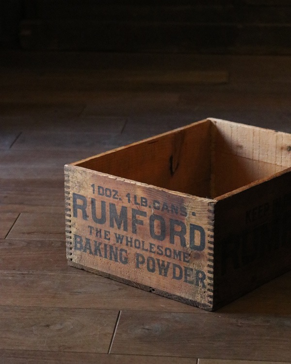"RUMFORD" Wood Box