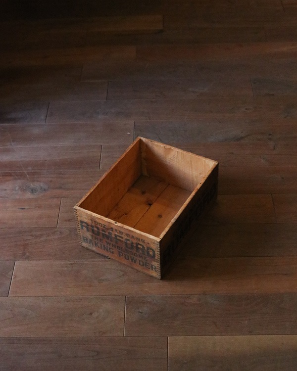 "RUMFORD" Wood Box