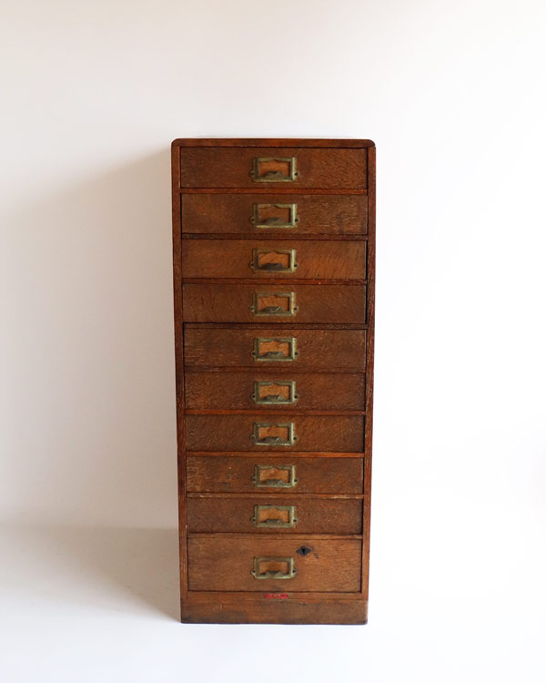 木製引き出し 10段