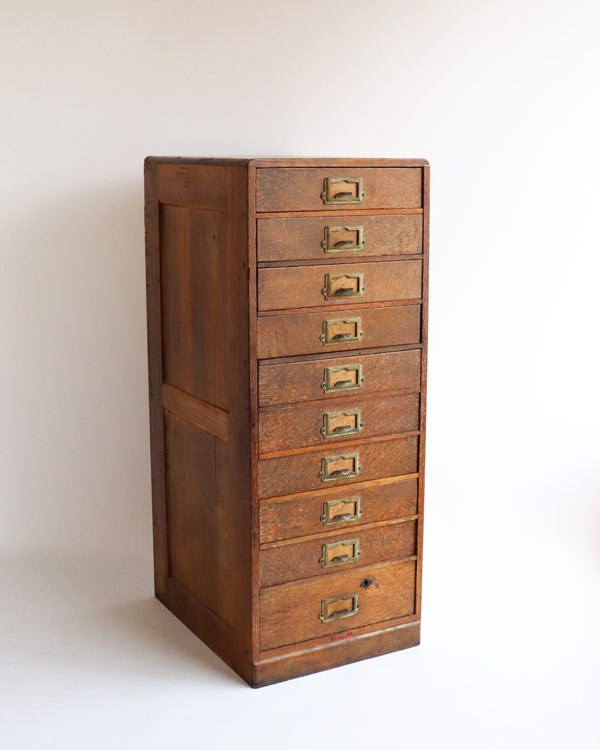 木製引き出し 10段