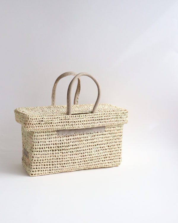 Warang Wayan ワランワヤン 蓋付かご 竹かご 籐 バスケット