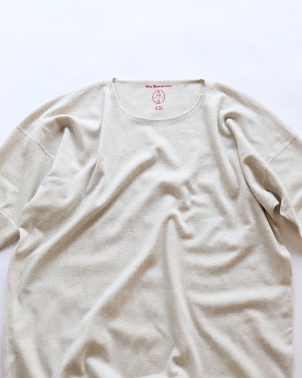 OLDE HOMESTEADER ������ɥۡ��ॹ�ƥå��� ���롼�ͥå����硼�ȥ��꡼�֡�ECRU HEATHER��