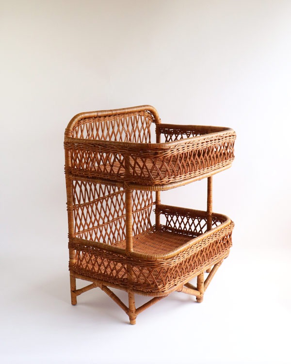 今枝ラタン　脱衣カゴ Amazon｜《ラタン（籐）》 脱衣カゴ 2段タイプ K18｜ランドリー