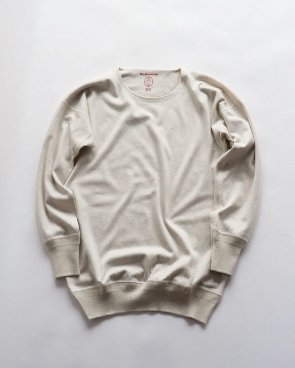 OLDE HOMESTEADER(������ɥۡ��ॹ�ƥå���) ���롼�ͥå����󥰥��꡼�� Ecru Heather