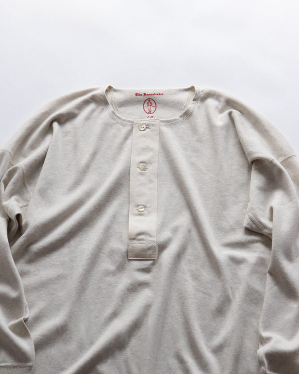 OLDE HOMESTEADER(������ɥۡ��ॹ�ƥå���) �إ�꡼�ͥå����󥰥��꡼�� Ecru Heather