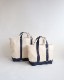 LABOR DAY Tool Bag XS Natural / Ink Blue