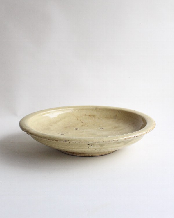 美品　黄瀬戸　石皿　大皿 黄瀬戸 石皿