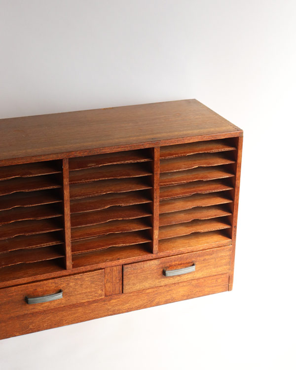 木製6段ファイルスタンド La rêverie引き出しキャビネット 【楽天市場