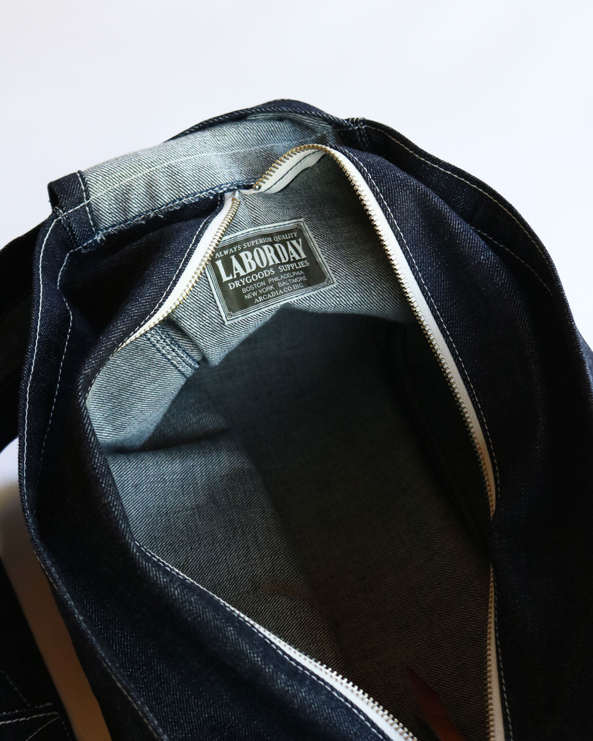 LABOR DAY Newspaper Bag / Denim