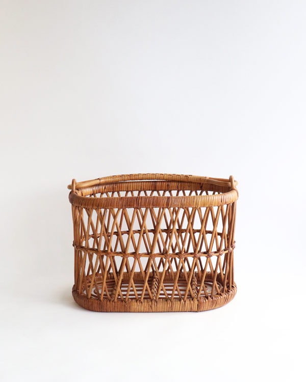 ラタン マガジンラック [生活雑貨とアンティークのオンラインショップ